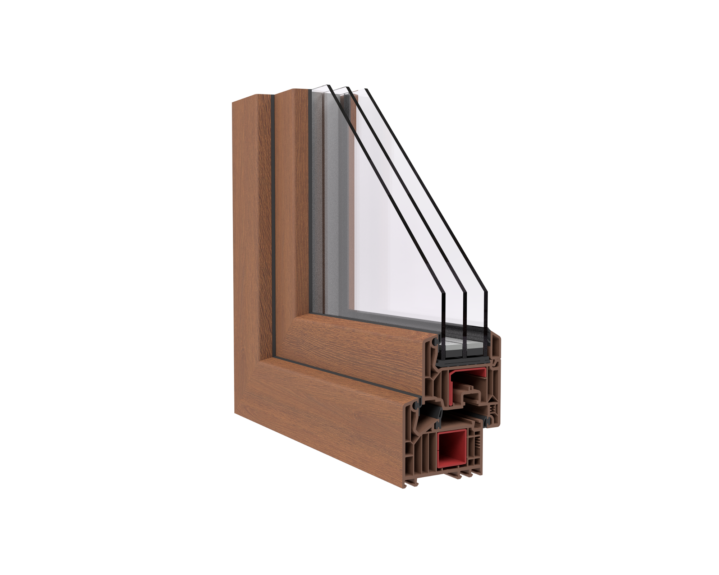 Veka Softline 82
Mahagoni